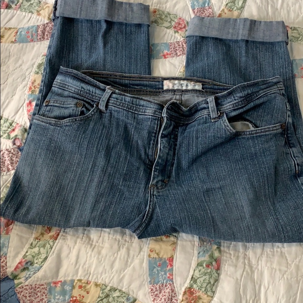 Cropped Jeans